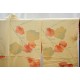 Pale cream-colored flower pattern KOMON KIMONO